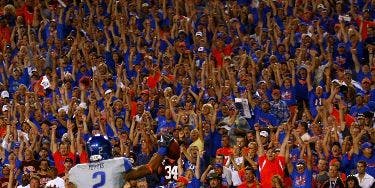 Image of Boise State Broncos Football In Laramie