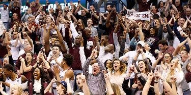 Image of Texas AM Aggies Basketball In Lexington