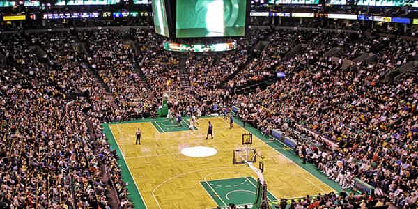 Image of Boston Celtics In Salt Lake City