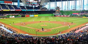 Image of Miami Marlins In Seattle