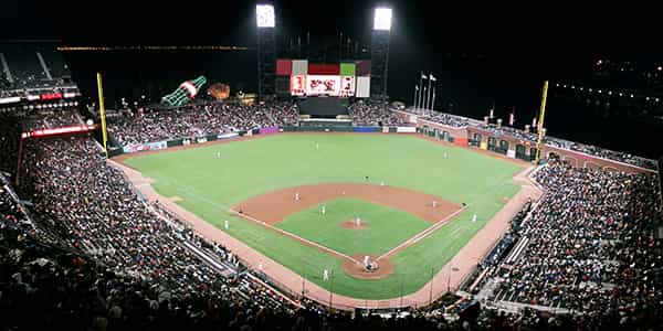 Image of San Francisco Giants In Baltimore