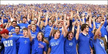 Image of Kansas Jayhawks Football In Columbia